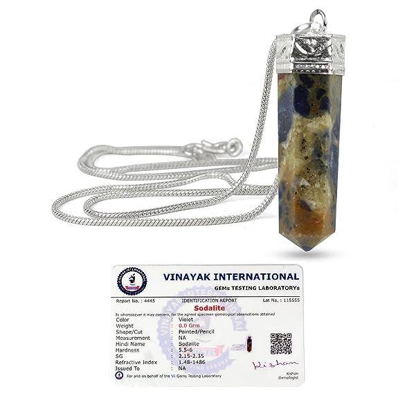 Подвеска-карандаш из кристалла Рейки с натуральным сертифицированным кристаллом качества AAA с сертификатом и металлической цепочкой для исцеления и кристаллическими лечебными драгоценными камнями