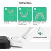 Electric Toothbrush,automatic Toothbrush,u-shape Sonic Toothbrush Teeth Whitening Kit With Replacement Brush Head