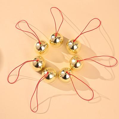 10/20 шт. DIY Мини-колокольчик из латуни Рождественский металлический колокольчик Декорация Подвеска Дверной колокольчик DIY Поделка Музыка ветра Латунный колокольчик Декорация Аксессуар