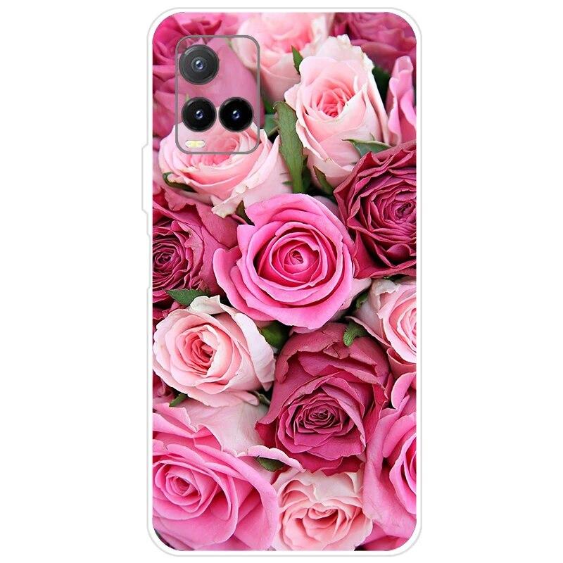 For Case 2021 Vivo Y21 For Vivo Y21s Y33s Soft Case Silicon Phone Back Cover For Vivo Y 21 S 21s Vivoy21 Black Tpu Case 651inch