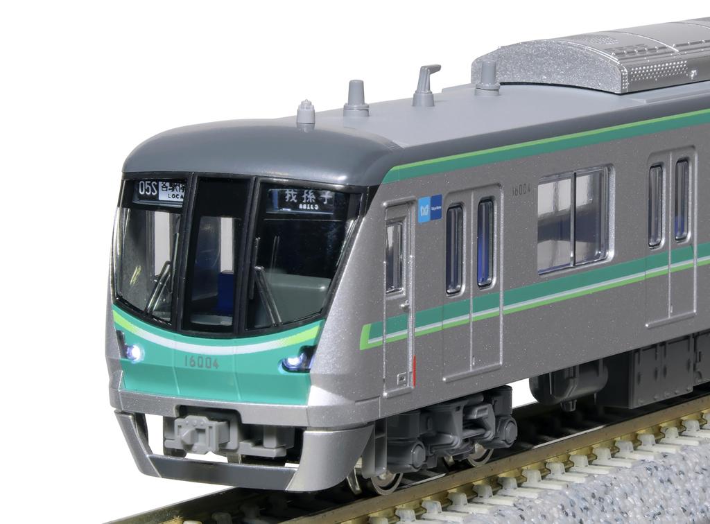 KATO N-образная колея линии метро Тиёда в Токио, серия 16000, базовый набор основных вагонов, модель поезда из 6 вагонов, 10-2003