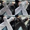 Ice Silk Anti UV Arm Covers Sunscreen Driving Gloves Thin Arm Protector  Female