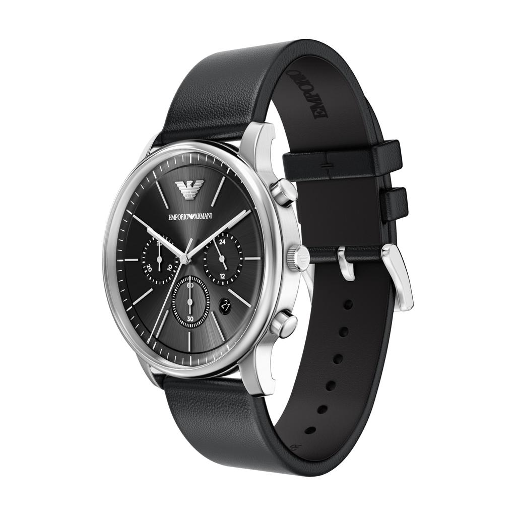 Мужские аналоговые кожаные часы Emporio Armani AR11774
