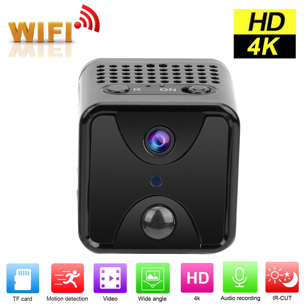 4K WiFi камера 170 градусов обнаружение движения удаленный монитор для домашней безопасности низкое энергопотребление