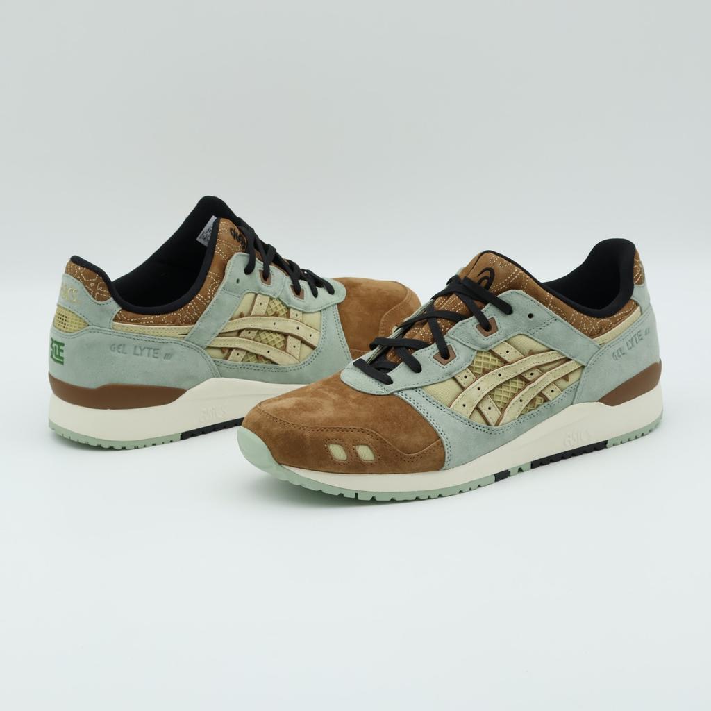 1201A937-200 ЦЕНЫ Asics Gel-Lyte 3 OG Cane Vine Brown Pea Green (Мужской)