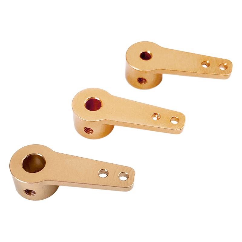 Screw Mount Steering Rudder Tiller Arm Long Service Life 31mm 41mm Bore Spare Part for RC Model Car Boat Old Part Replacement