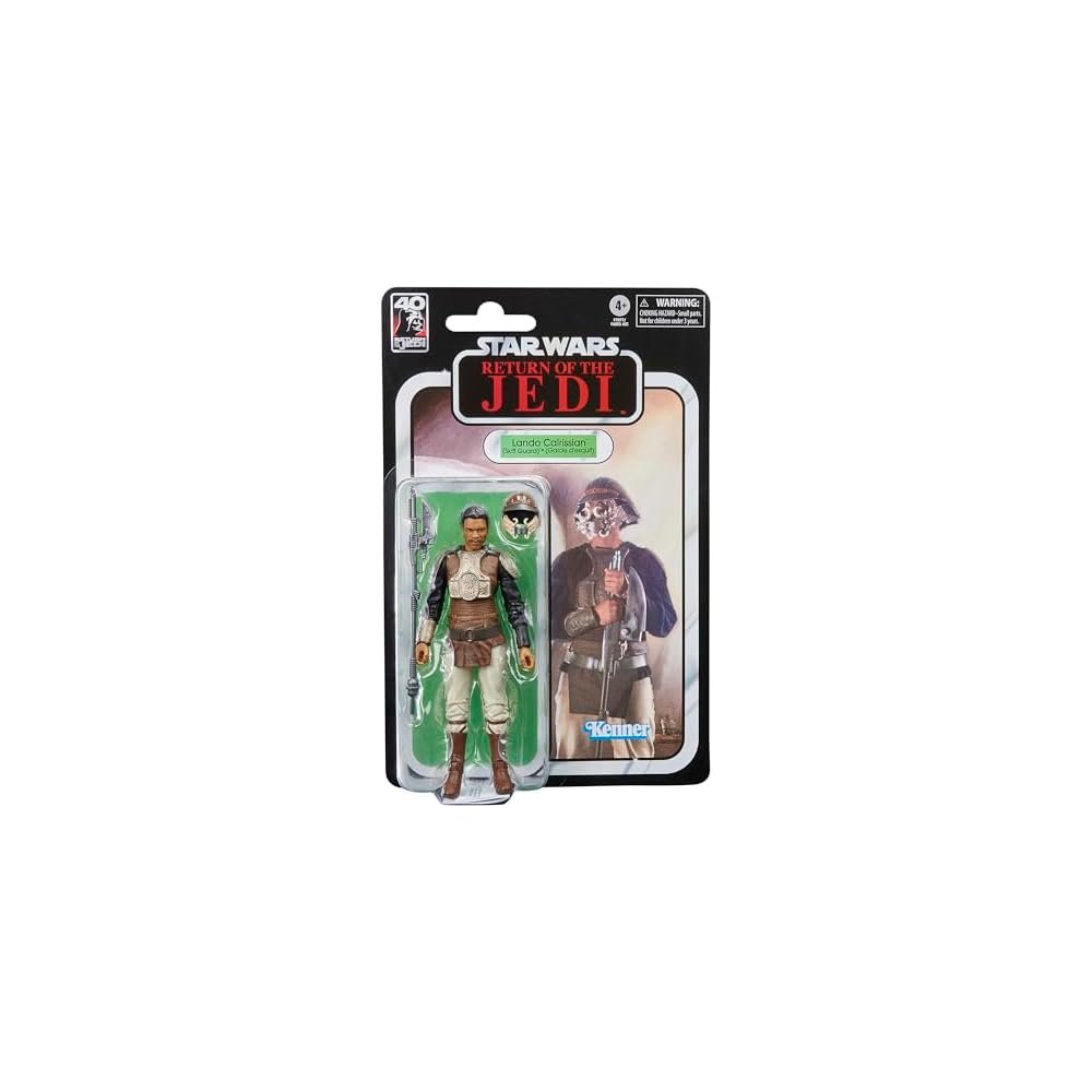 Hasbro Звездные Войны Черная Серия Ландо Калриссиан 6-дюймовая фигурка Эпизод VI Возвращение Джедая 40-летие