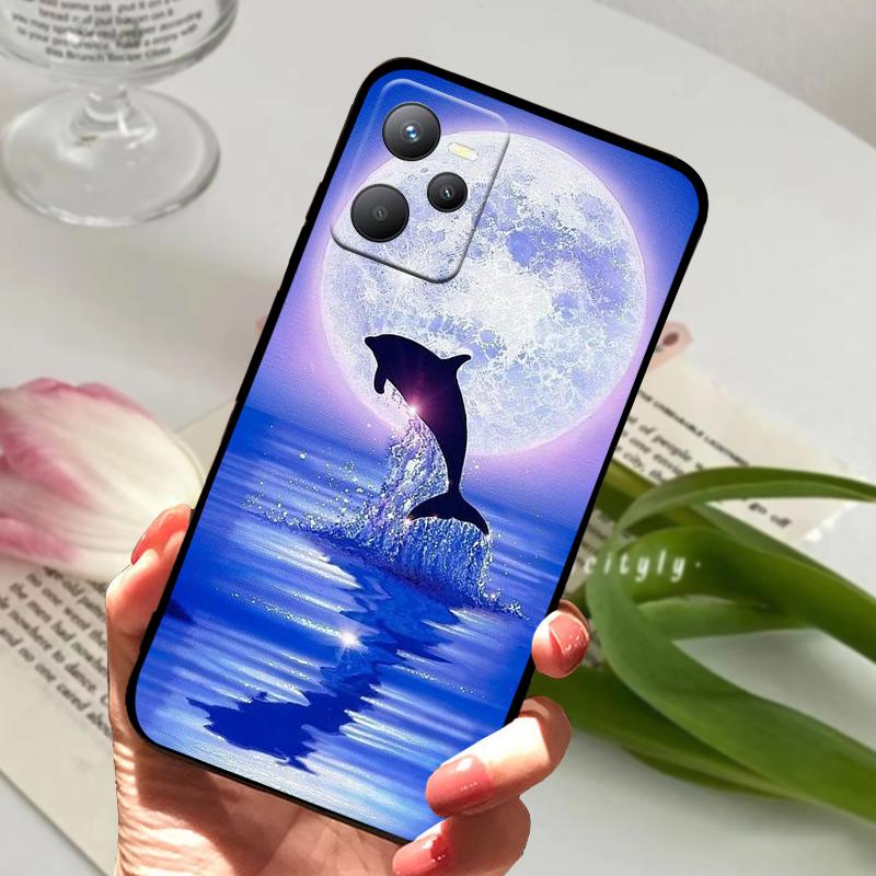 Чехол для OPPO Realme C35 Narzo 50A Prime RMX3516 с рисунком Льва и Тигра, противоударный силиконовый чехол для телефона для Realme C31, бампер, Fundas