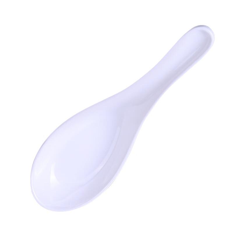 A5 Melamine White Dining Spoons
