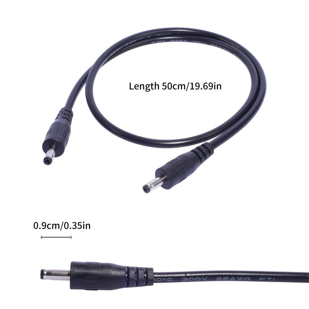 Универсальный кабель питания 3,5x1,35 мм «папа-папа» 22AWG медный провод для маршрутизаторов, с, светодиодных ламп, вентиляторов и многого другого