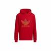 Adidas Men's Pullover Hoodie with Colorful Letter Logo Print, Light Scarlet HD0318