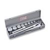 Socket Wrench Set 200MISO Drive Silver Contents 12 Items 19.0mm (3/4")