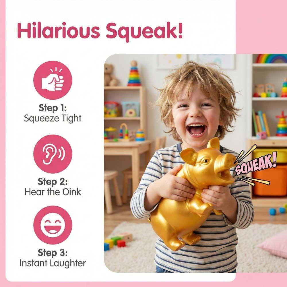 Squeak Sound Pets Dog Toys Big Fat Pig Squeak Vent Pig Fat Pig Squeeze Sound Toy Sound Toy