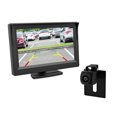 Монитор LCD 5 дюймов Antion, комплект с камерой заднего вида, использует новую технологию AHD, одинарный провод, Супер