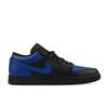 Jordan Air Jordan 1 Амортизация, Износостойкие Низкие Винтажные Баскетбольные Кроссовки Мужские Сине-Черные 553558-093(Команда695-)
