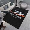 Ковры и коврики Isle of Man TT Ковер для мотоциклетных соревнований Декор для гостиной и спальни Мягкий ковер для большой площади Коврик для детской комнаты