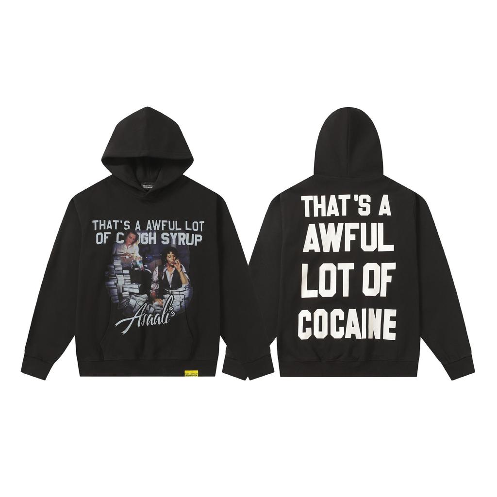 Unisex Hoodie - 'That's a Lot of Cough Syrup' Print