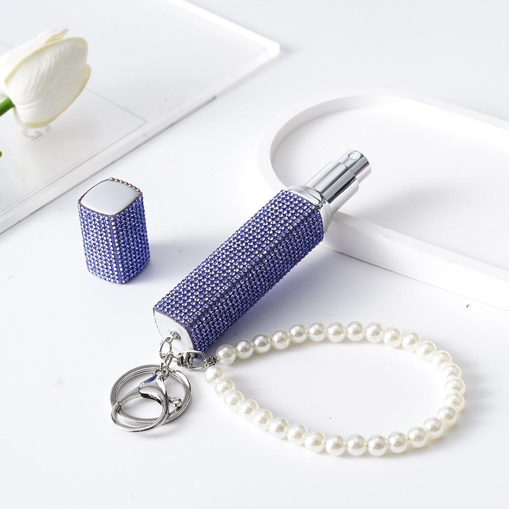 10 мл Брелок со стразами, флакон для духов, блестящий распылитель для духов, новый флакон для косметики, подарок