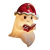 Yousheng Reading Ghost Night Light Cute 3D Xmas Hat Ghost Bedside Lamp Resin Ghost Reading Book Nightlight for Bedroom Study Room Party Decor