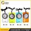 Acrylic Outdoor Multifunctional Compass with Map Scale and North Pointer