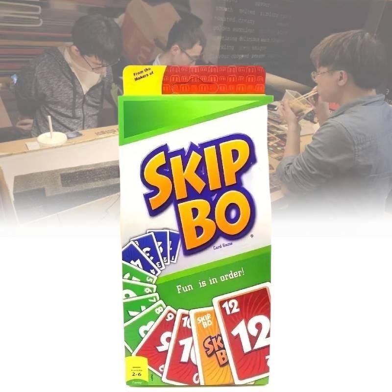Захватывающая карточная игра Skip Bo, идеально подходящая для семейного веселья и дружеских посиделок