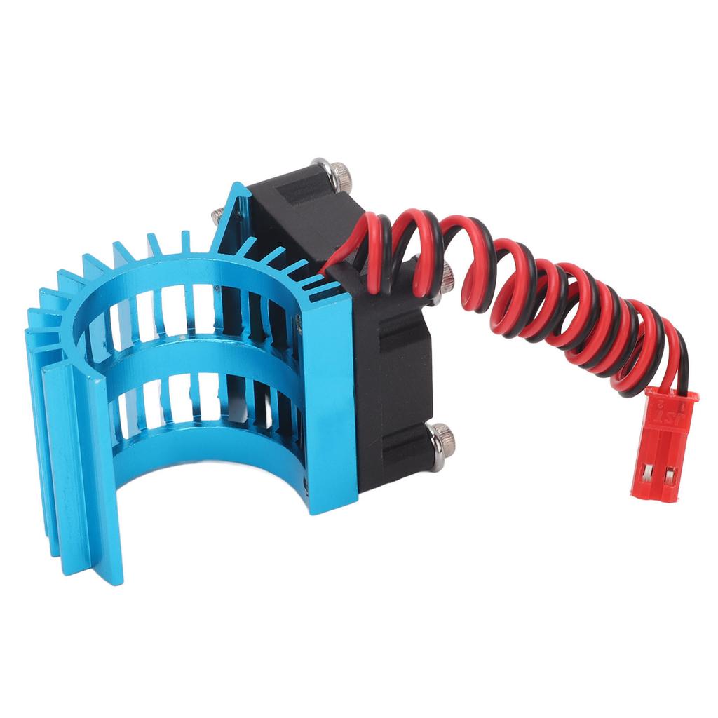 Hobbyfans RC Motor Heatsink with Cooling Fan Aluminum Alloy Blue 5V Fit for 2838 2845 Brushless Motor