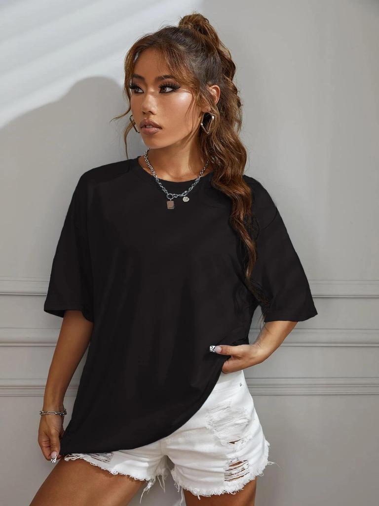 Good Thing Are Coming Printed Women T Shirts Soft Summer Tops Casual Fashion S-Xxxl Clothing Loose Breathable Female T-Shirt