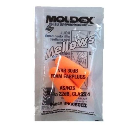 MOLDEX Mellows Authentic Case Earplugs, 50-Pair Pack, [MOLDEX Set]
