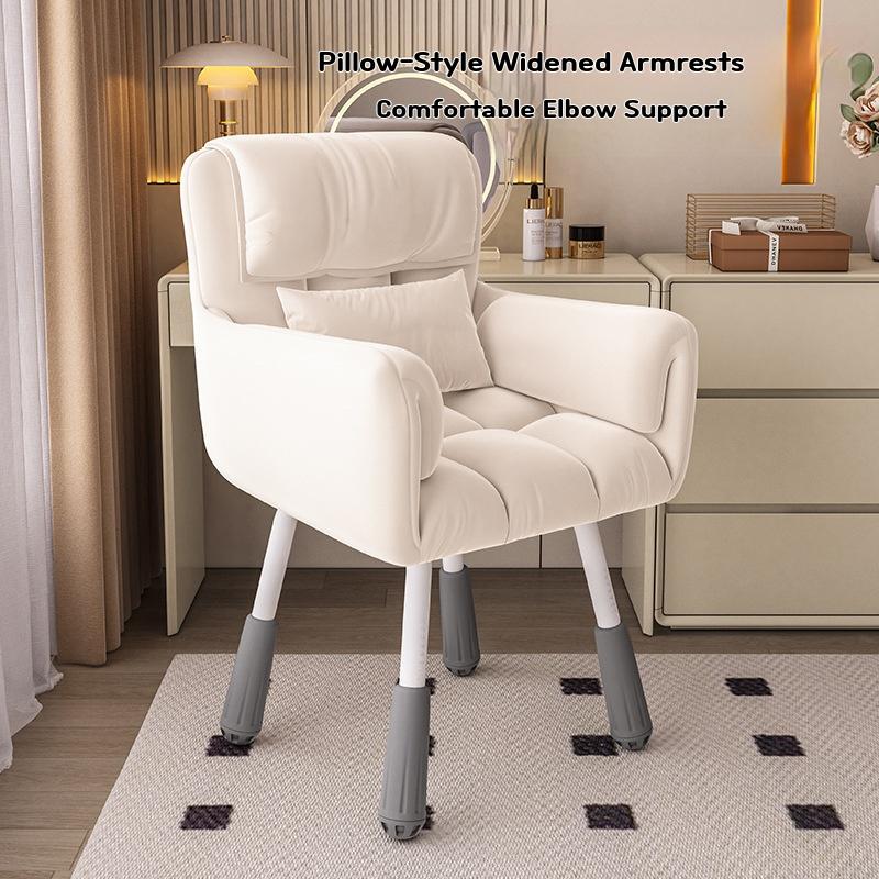 Компьютерное офисное кресло Поворотное игровое кресло Спинка Модное Удобное Для спальни Общежития Студента Колледжа Учебное Спинка Стул