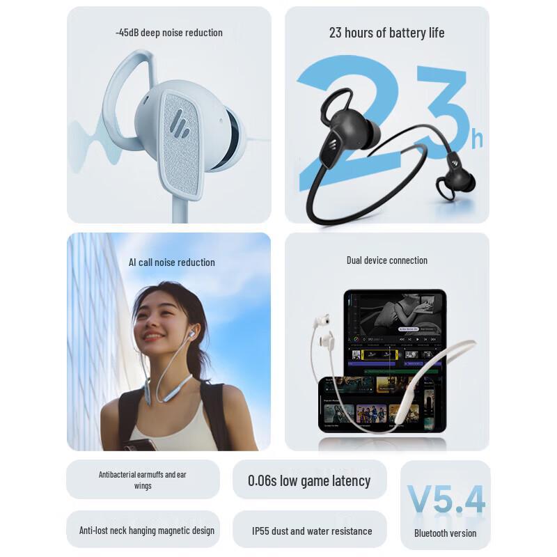 Edifier W280NB Pro Neckband Bluetooth Headset