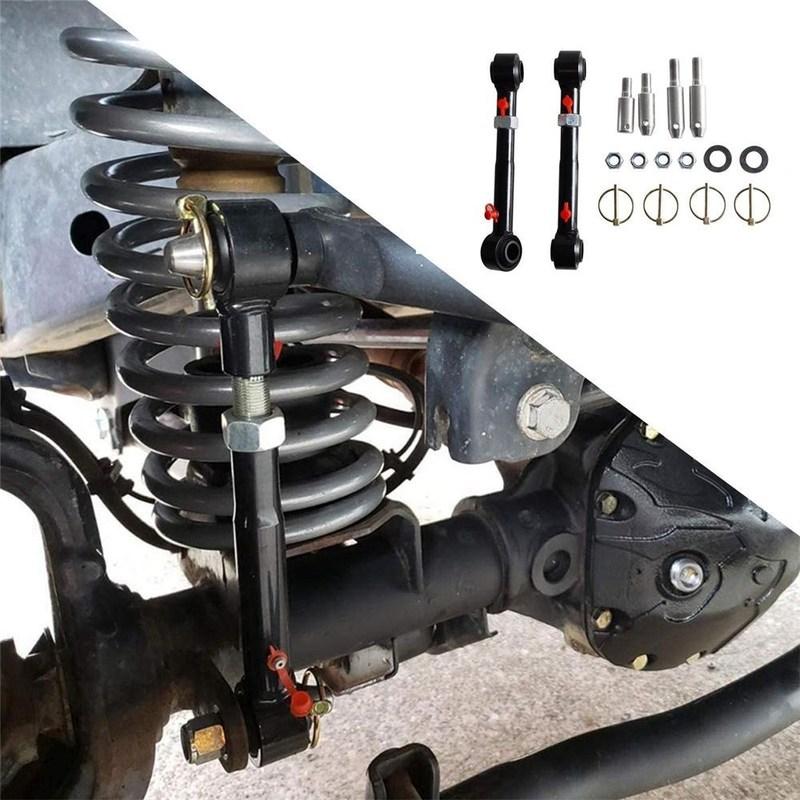 2.5-6" Lifts Front Sway Bar Links Disconnects For Jeep Wrangler JK JKS 2/4 Doors 2007-2018 Adjustable Car Parts PRC-1010A