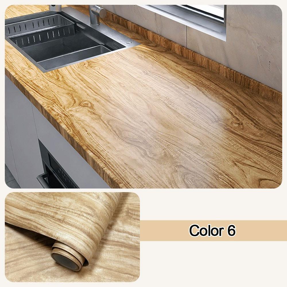 Водонепроницаемые наклейки на стену самоклеящиеся обои новые наклейки под дерево шкаф