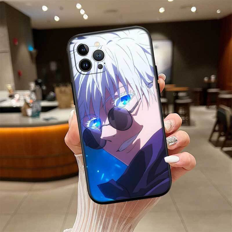 Чехол для телефона Аниме Годжо Jujutsu Kaisen для Redmi Note 12 12S 12C 13 13C 13R 14 14S 14R 14C 11A 13X A3 A3X A4 A5 Pro Max Plus