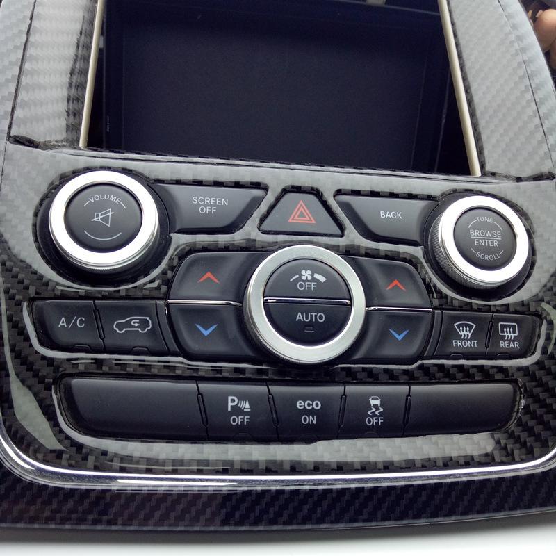 Jeep Grand Cherokee AC Knob Decorative Rings - Interior Mod Kit