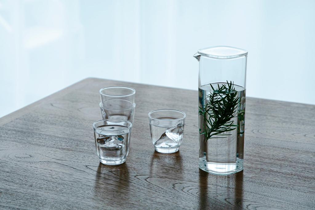 KINTO OVA Water Dishwasher 22381 Carafe, 1L, Clear, Safe,