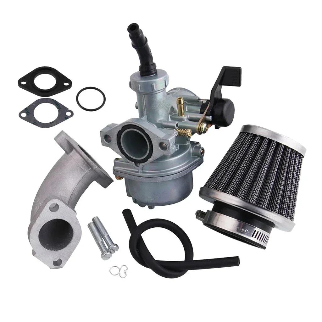 Сменный комплект карбюратора PZ22 для 110cc 125cc китайского квадроцикла 4-тактного ATV 4