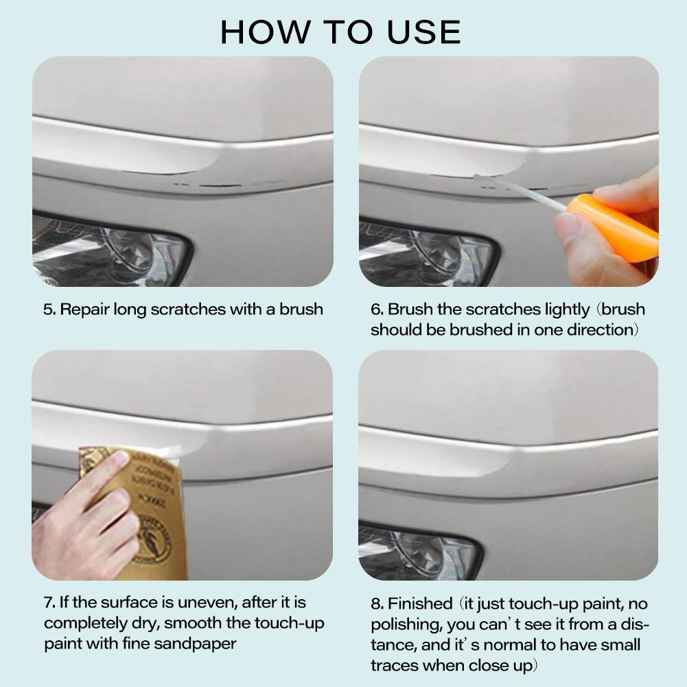 Ручка для ремонта автомобильной краски Средство для ухода за автомобилем Устранение царапин Техническое обслуживание Уход за краской Ручка для автомобильной краски