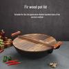 Yiceng 32CM Fir Wood Pot Lid