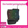 Compact One-Handed Mechanical Gaming Keyboard for Esports and Desktop Use