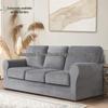 Universal Stretch Sofa Slipcover - Full Wrap Cushion Towel Cover for Combination Sofas