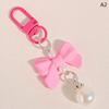 Брелок-подвеска в виде бантика конфетного цвета, Y2K брелок, шарм для чехлов для наушников, подвеска для сумки, аксессуары для сумок