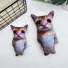 Comfort Stuffed Lifelike Cats Plush Toy Cute Cat Plush Toy American Shorthair Cat Doll  Home