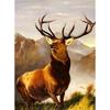 5D DIY полная круглая дрель алмазная живопись олень животное Алмазная вышивка набор крестиков мозаика подарок из смолы настенное искусство домашний декор