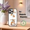 Чехол для телефона F-Fat Tiger для iPhone 17, 16, 15, 14, 13, 12, 11 Plus, Pro Max Магнитный для беспроводной зарядки Magsafe