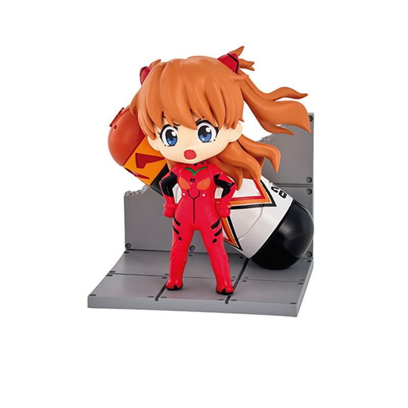 EVA NEON GENESIS EVANGELION Анимация Периферия Игрушка Аска Рей ЕВА-01 В коробке Гача Аниме Экшн Модели Фигурки Коллекция