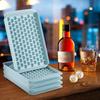 Mini Ice Cube Tray with Shovel And Storage Box Easy Release Ice Mold 104 Cubes Ice Ball Maker for Freezer Chilling Drink Coffee Juice