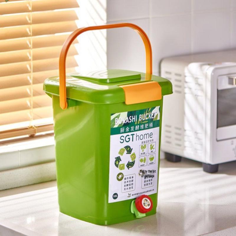 Кухонный компостер для ферментации отходов и накопления навоза