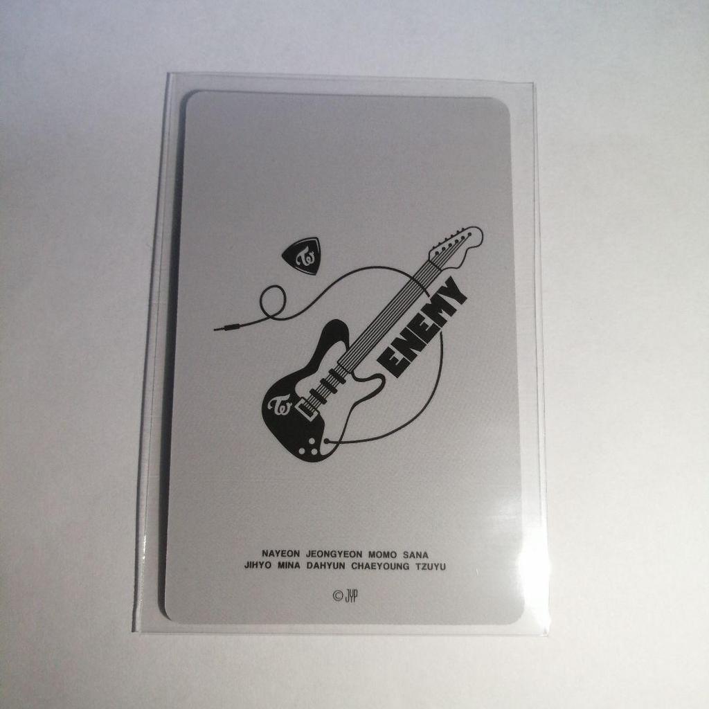 [USED] TWICE ENEMY 10,000 Yen Trading Card Mina