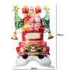 Large Standing Balloons Christmas Theme Santa Claus Xmas Tree Snowman Gingerbread Man Aluminum Film Balloon New Year Party Decor