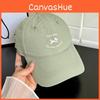 Baseball Cap Trendy With Cartoon Dog And Letter Embroidery Design For Outdoor